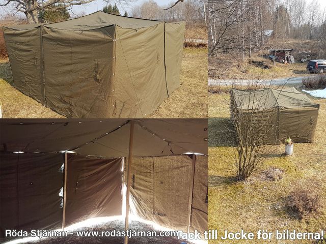 Tältdel Tarp Knäppetält NVA Zeltbahn Röda Stjärnan Allt Tältdel Tarp Knäppetält NVA Zeltbahn Röda Stjärnan Allt