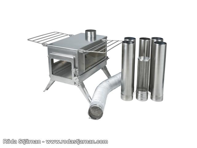 Winnerwell Nomad PLUS Double View External Air L-sized tältkamin tältkaminer