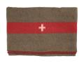 Yllefilt schweizisk armémodell 200 x 150 cm filtar och ullplädar