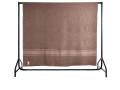 Brun ullpledd 200x155 cm – 90% ull ullpleder