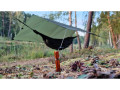Bushmen EASY Tarp 3×3m grønn tarps og vindbeskyttelse