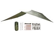 Bushmen EASY Tarp 4×3m grön