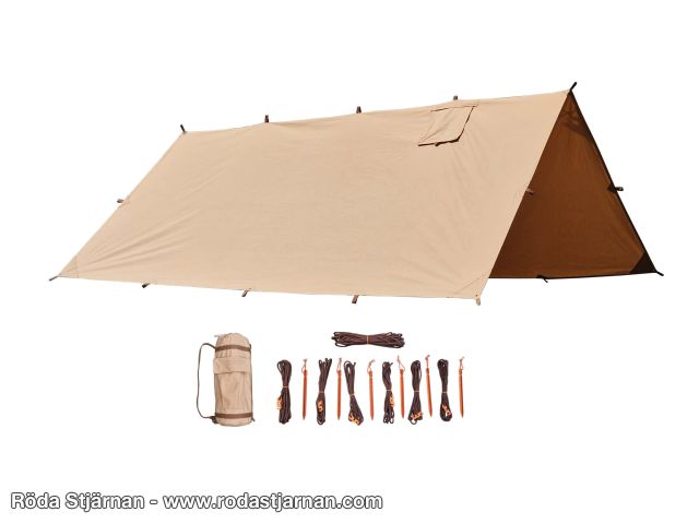 Bushmen HOT Tarp 4×3 canvastarp tarps og vindbeskyttelse