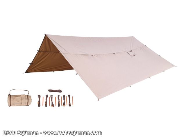 Bushmen HOT Tarp 4×4 canvastarp tarps og vindbeskyttelse