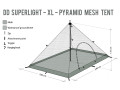 DD SuperLight XL Pyramid Mesh Tent