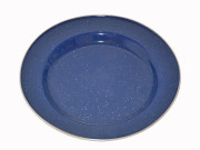 Emaljeplate Blå Rustfri kant