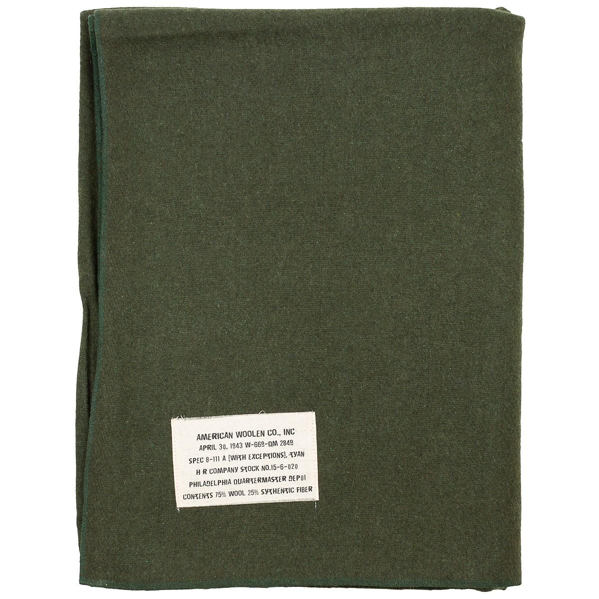 Product Image for Grønt ullpledd US