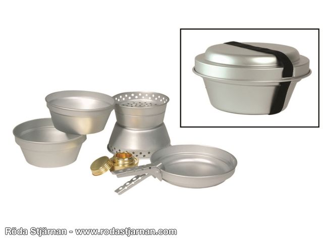 Jegerkjøkken stormkjøkken med spritbrenner turkjøkken