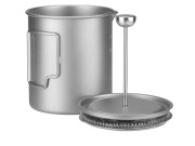 Kaffepresse Titan med titanbeholder