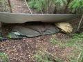 MFH Tarp Ultralett 2X3M Flecktarn tarps og vindbeskyttelse
