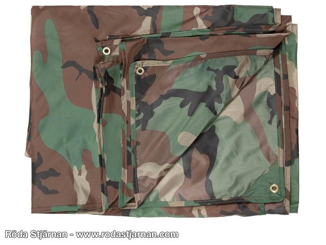 MFH Tarp Ultralett 3X4m Woodland tarps og vindbeskyttelse