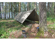 Mil-Tec Tarp Basha Oliven 3x2m