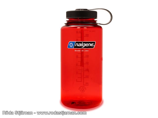 Nalgene 1L WM Flaska Sustain Red