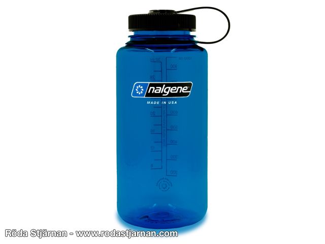 Nalgene 1L WM Flaska Slate Blue Sustain