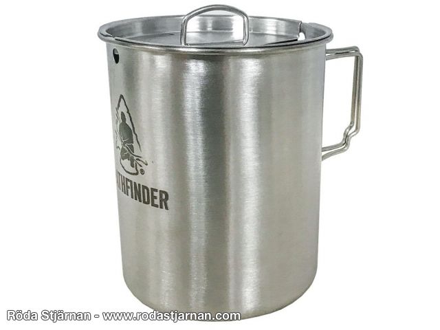 Pathfinder Stainless Steel 25oz Cup and Lid Set