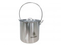 Pathfinder Stainless Steel 64oz Bush Pot med lock