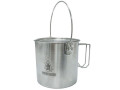 Pathfinder Stainless Steel 64oz Bush Pot med lock