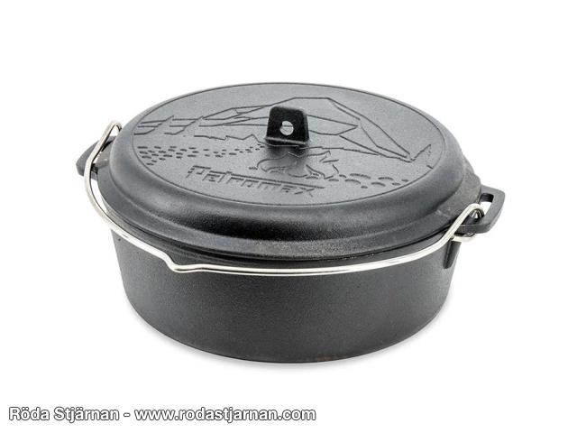 Petromax Dutch Oven Essential ft4.5 støpejernsgryte kokekar og kaffekjeler