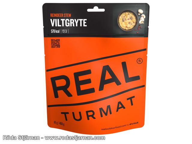 REAL Turmat Viltgryte frysetørket mat turmat