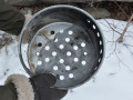 Stor wood stove turkjøkken