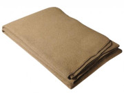 Ullpledd Nylaget Beige