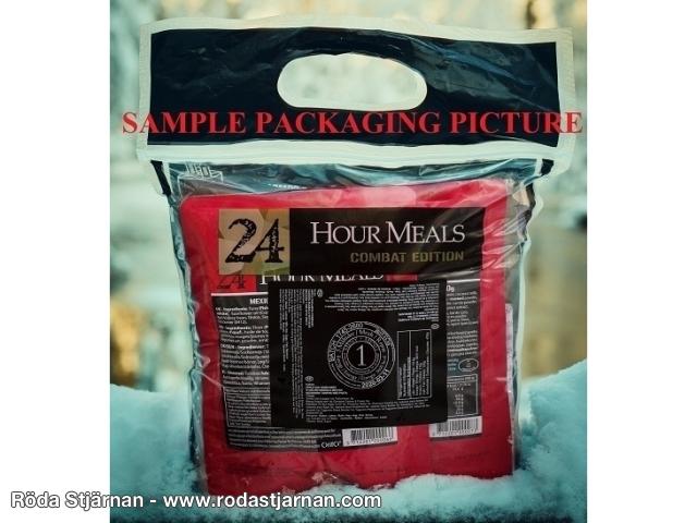 24h Daily Ration 3R Soft Preserve Menu 1 meals and snacks