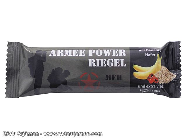 Armee Power bar 60g with caffeine meals and snacks