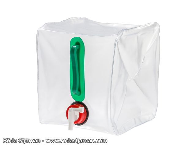 BCB Collapsible water carrier with tap 10L mugs and bottles