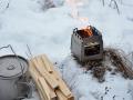 Bush stove M6 Titanium outdoor stoves