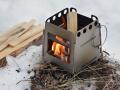 Bush stove M6 Titanium outdoor stoves