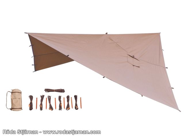 Bushmen HOT Tarp 3×3 canvas tarp tarps and wind protection