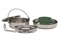 Casserole one person Stainless steel