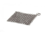 Chain mail Armor Cleaning Cast Iron