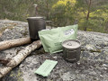 Coffee press Titan with titanium container mugs and bottles
