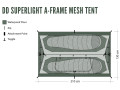 DD SuperLight A-Frame Mesh Tent