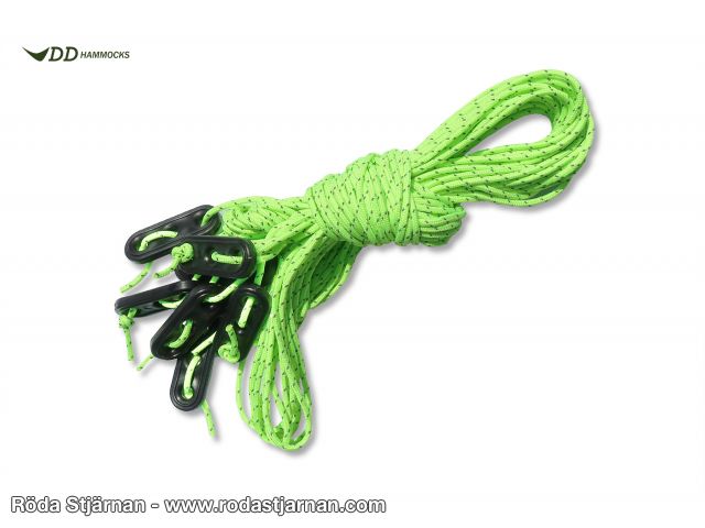 DD SuperLight Guy Rope Bright Green 2X8m