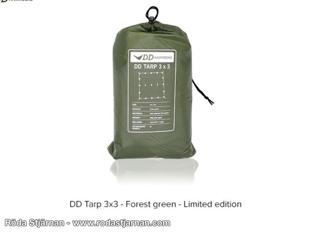 DD Tarp 3x3 Forest green