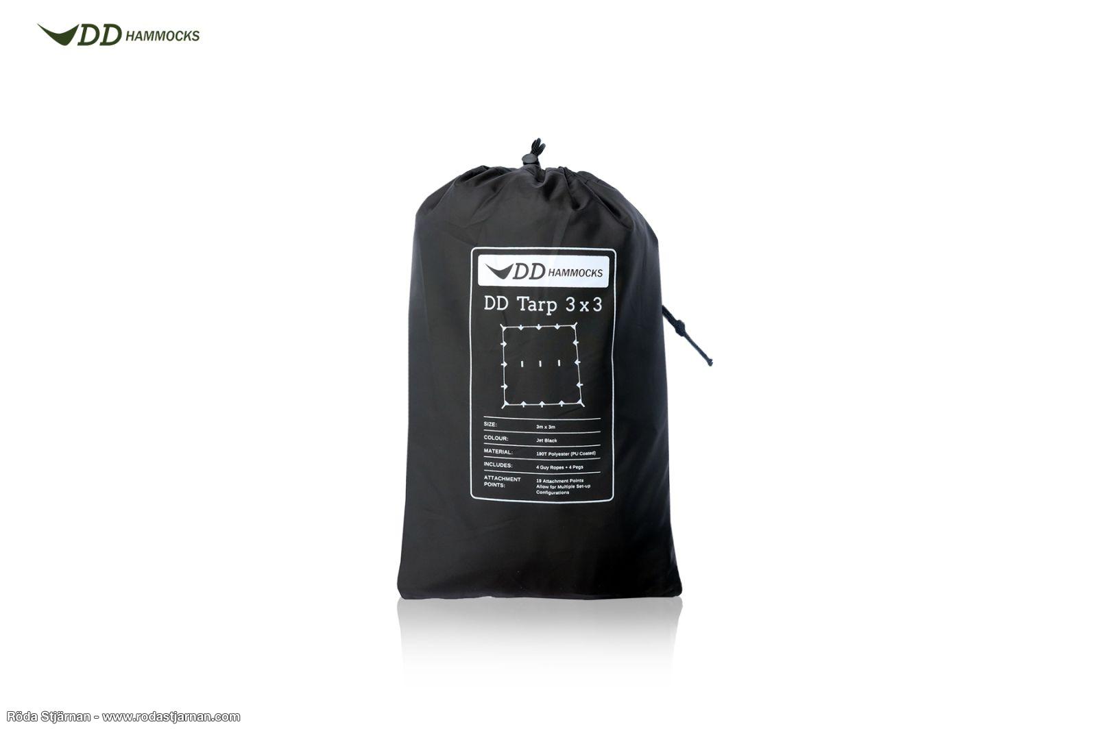 Buy DD Tarp 3x3 Jet Black