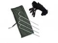 DD Tarp 3x3 Jet Black tarps and wind protection