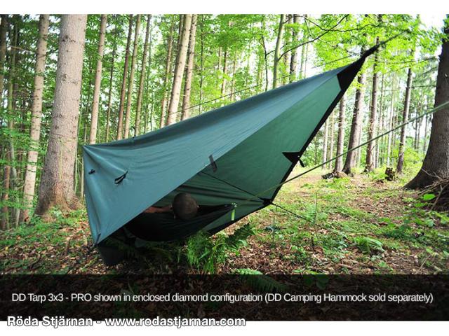 Buy DD Tarp 3x3 PRO Olive green