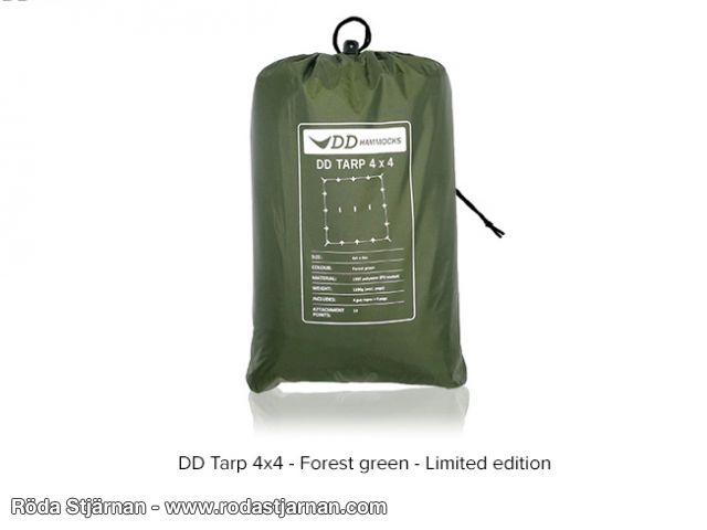 DD Tarp 4x4 Forest green