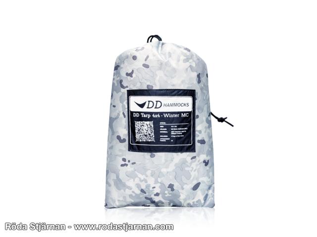DD Tarp 4x4 winter MC tarps and wind protection