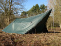 DD Tarp 5x5 Olive green tarps and wind protection