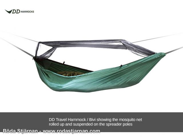 DD Travel Hammock Bivi Olive green hammock