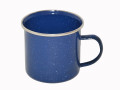 Enamel cup Blue Stainless rim