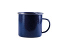 Enamel mug blue 350ml mugs and bottles