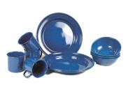 Enamel Set Blue 12 parts