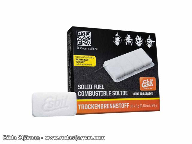 Esbit Fuel Tablets 5 g 16-pack outdoor stoves