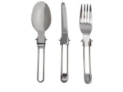 Foldable cutlery set with bag