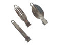 Foldable cutlery set with bag